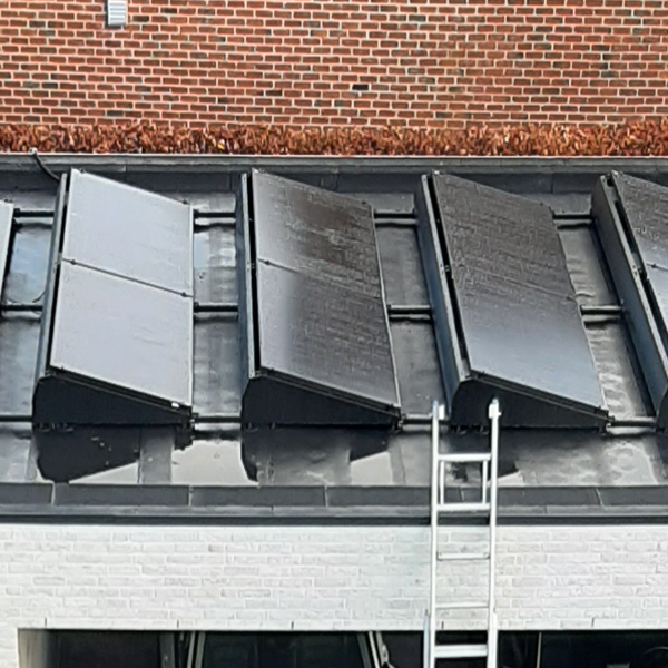 zonnepanelen op garage